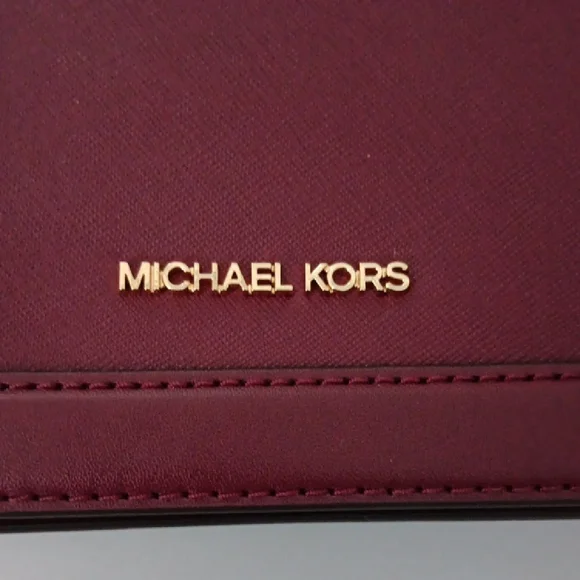Michael Kors Wine Red Crossbody Bag - Picture 9 of 9